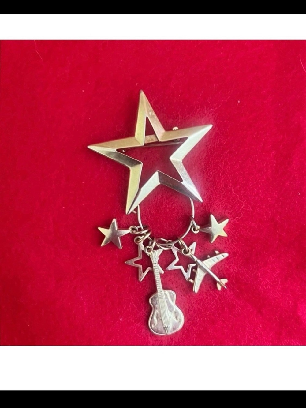 6 Charm Star Fashion Brooch